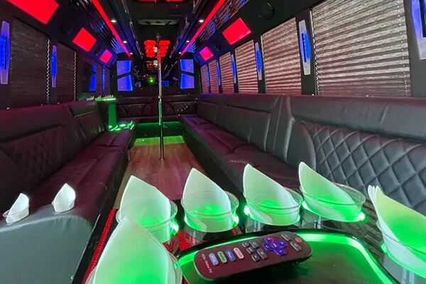 party bus with bar